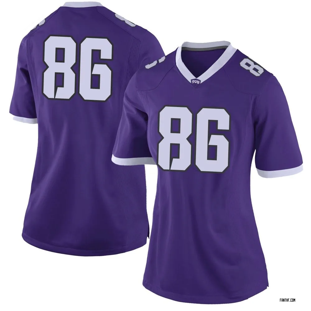 Women's Limited Sutton Lee TCU Horned Frogs Football College Jersey - Purple