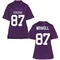 Women's Replica Blake Nowell TCU Horned Frogs Football College Jersey - Purple