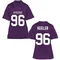 Women's Replica Cal Keeler TCU Horned Frogs Football College Jersey - Purple