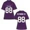 Women's Replica Curtis Raymond III TCU Horned Frogs Football College Jersey - Purple