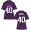 Women's Replica Deon Mays TCU Horned Frogs Football College Jersey - Purple