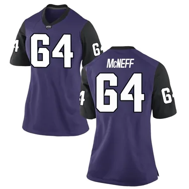 Women's Replica Jackson McNeff TCU Horned Frogs Football College Jersey - Purple