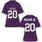 Women's Replica Jevon McIver Jr. TCU Horned Frogs Football College Jersey - Purple