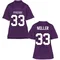 Women's Replica Kendre Miller TCU Horned Frogs Football College Jersey - Purple