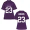 Women's Replica Keylan Abrams TCU Horned Frogs Football College Jersey - Purple