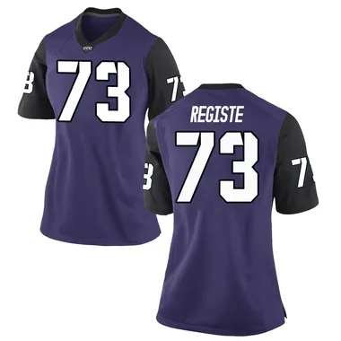 Women's Replica Kilian Registe TCU Horned Frogs Football College Jersey - Purple