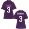 Women's Replica Major Everhart TCU Horned Frogs Football College Jersey - Purple