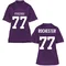 Women's Replica Robby Rochester TCU Horned Frogs Football College Jersey - Purple