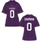 Women's Replica Zach Chapman TCU Horned Frogs Football College Jersey - Purple