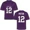 Youth Game David Potter TCU Horned Frogs Football College Jersey - Purple