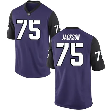 Youth Game Rasheed Jackson TCU Horned Frogs Football College Jersey - Purple