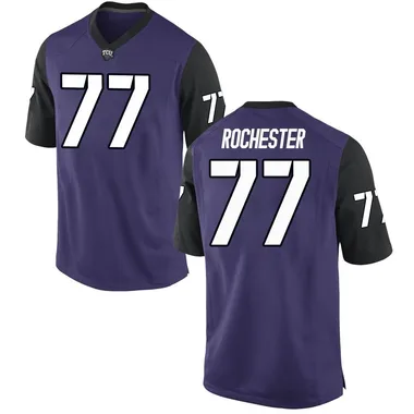 Youth Game Robby Rochester TCU Horned Frogs Football College Jersey - Purple
