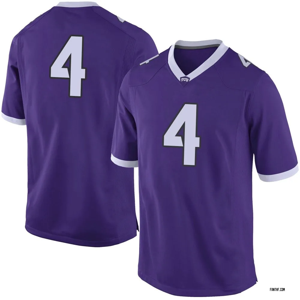 Youth Limited Jordyn Bailey TCU Horned Frogs Football College Jersey - Purple