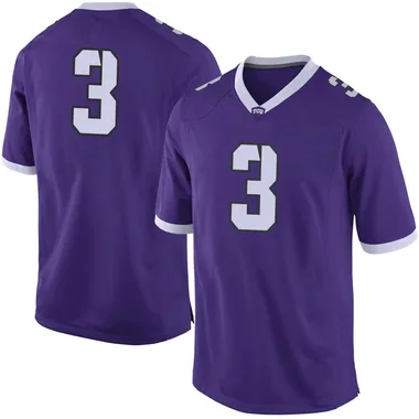 Youth Limited Major Everhart TCU Horned Frogs Football College Jersey - Purple