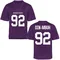 Youth Replica Ansel Din-Mbuh TCU Horned Frogs Football College Jersey - Purple