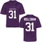 Youth Replica Jake Milliman TCU Horned Frogs Football College Jersey - Purple