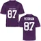 Youth Replica Mason Peterson TCU Horned Frogs Football College Jersey - Purple