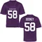 Youth Replica Trenton Dickey TCU Horned Frogs Football College Jersey - Purple